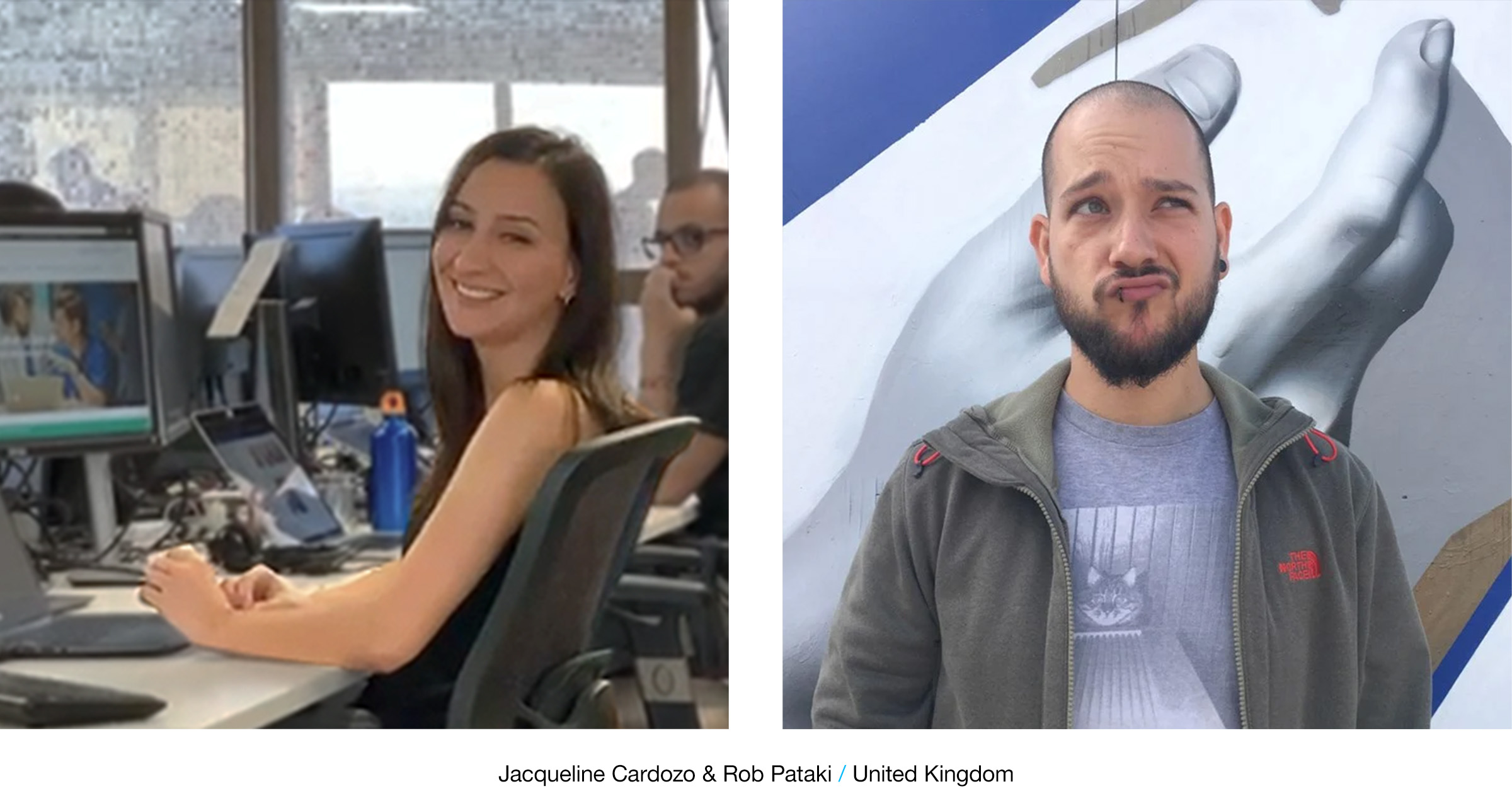 team members from the UK