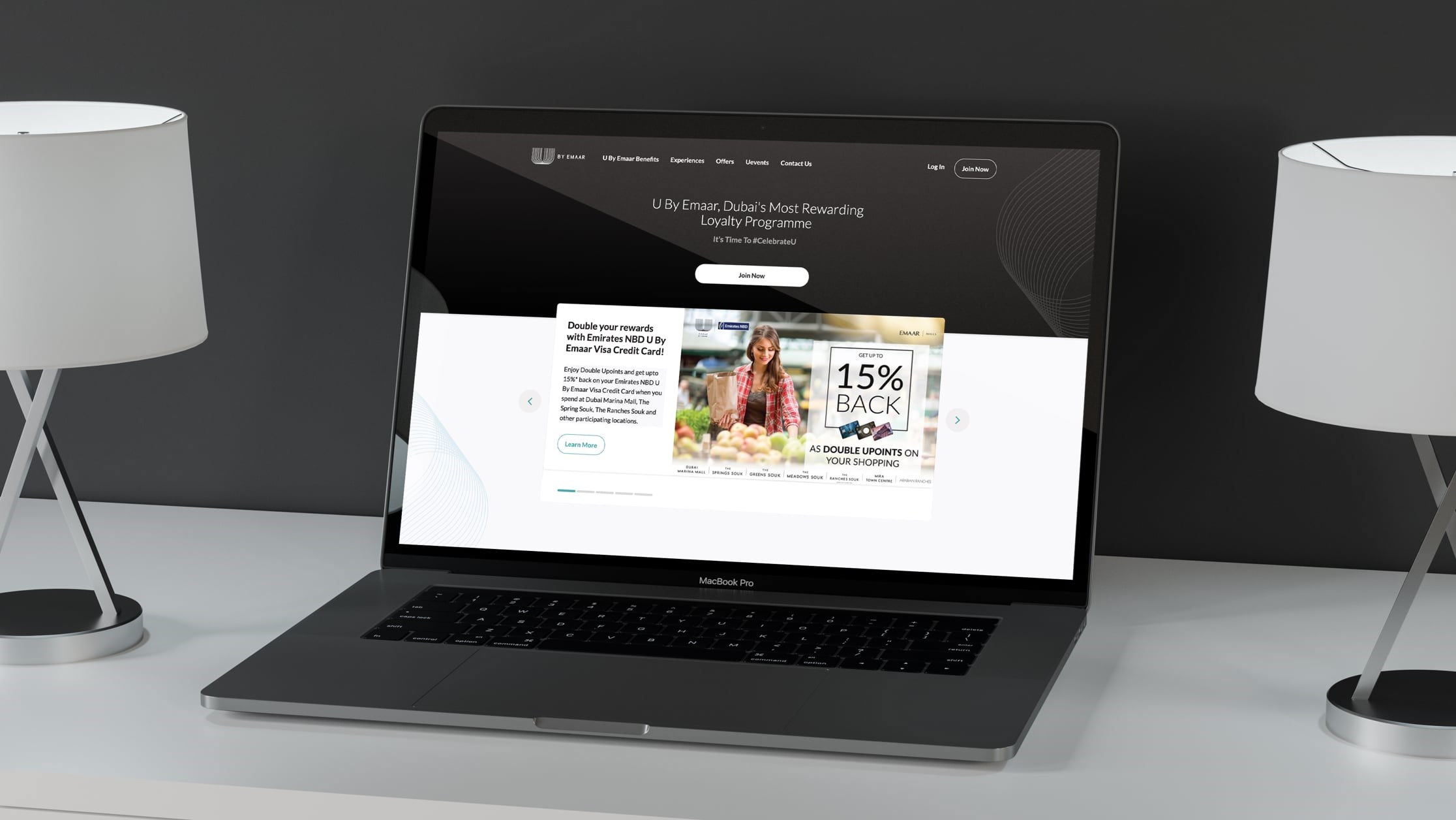 U by Emaar desktop portal