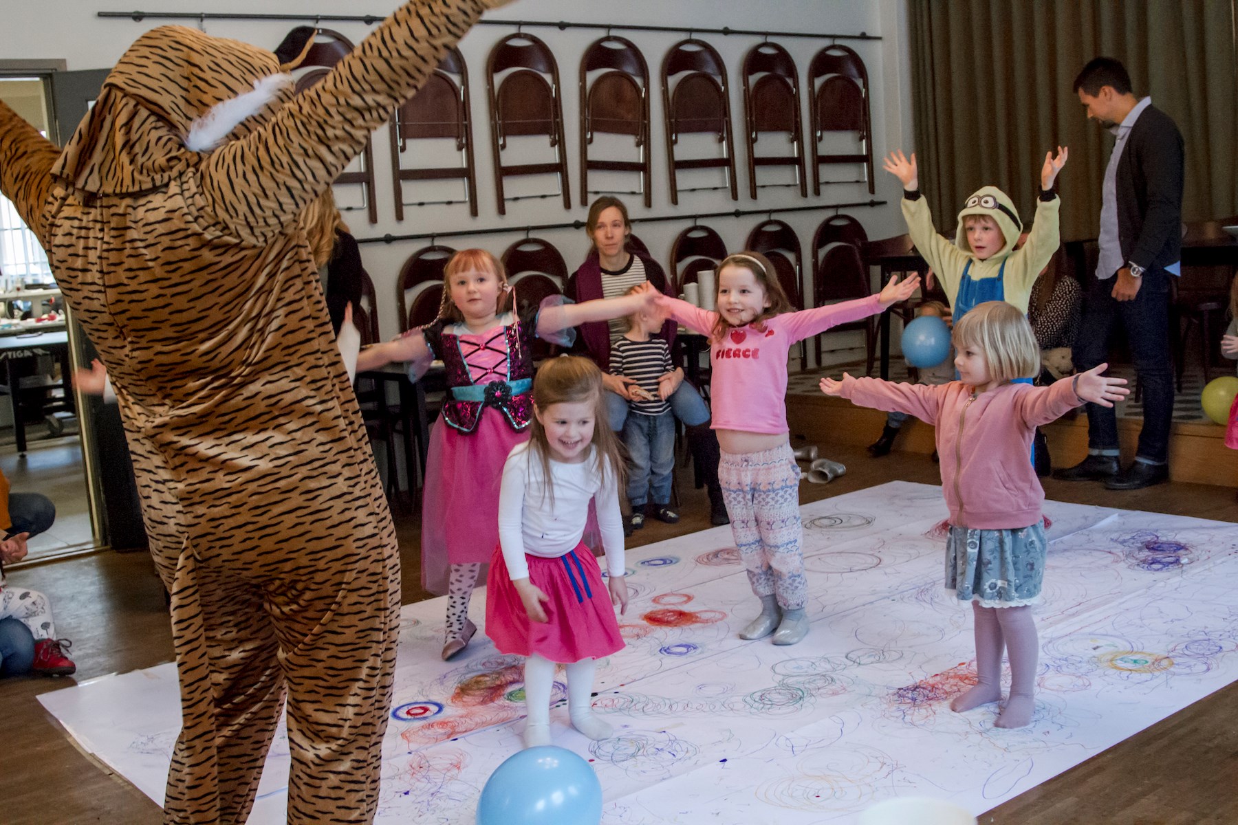 Minidisco med tigern