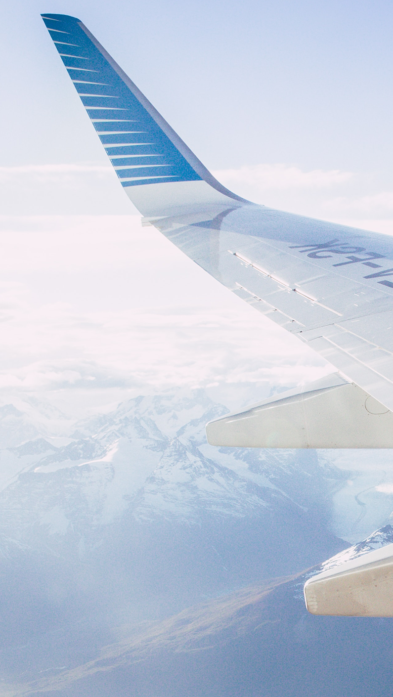 Imagen de un avión de aerolíneas argentinas