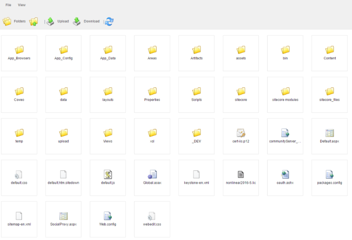 file explorer