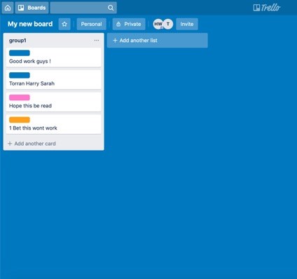 trello board